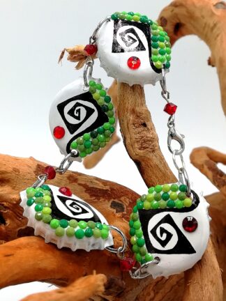 Bottle Caps Bracelet 002