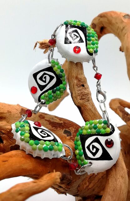 Bottle Caps Bracelet 002