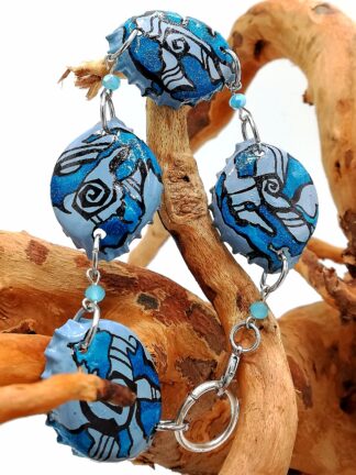 Bottle Caps Bracelet 005
