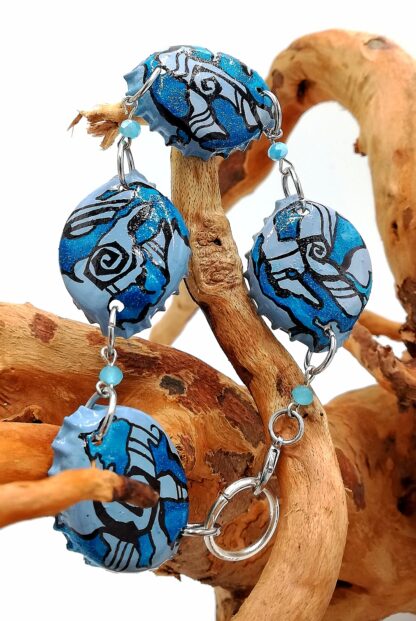 Bottle Caps Bracelet 005