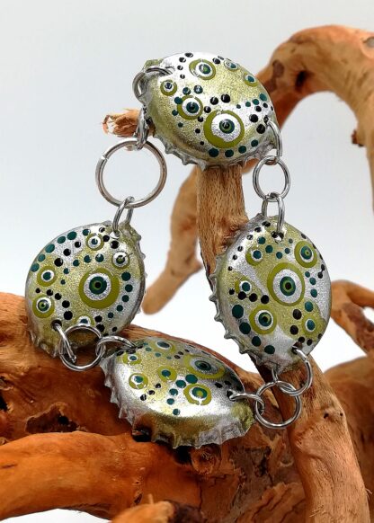 Bottle Caps Bracelet 012