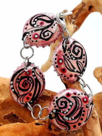 Bottle Caps Bracelet 014