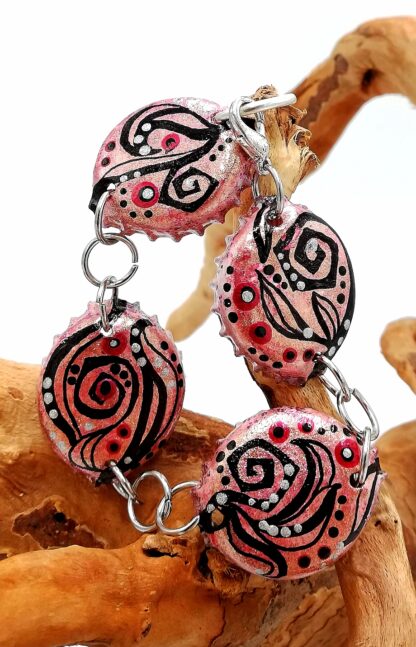 Bottle Caps Bracelet 014
