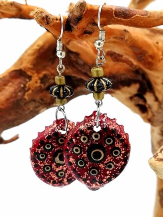 Bottle Cap Earring 001