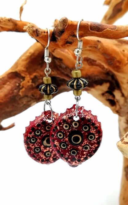 Bottle Cap Earring 001