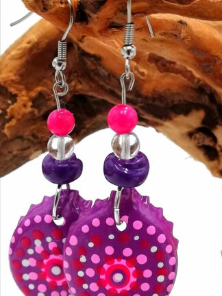 Bottle Cap Earring 003