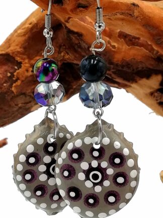 Bottle Cap Earring 004