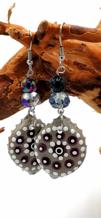 Bottle Cap Earring 004