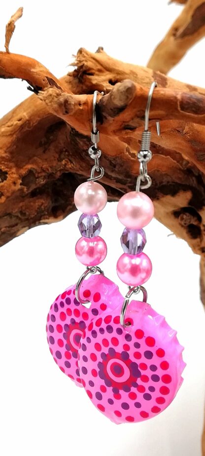Bottle Cap Earring 005