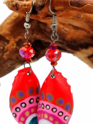 Bottle Cap Earring 008