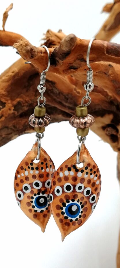 Bottle Cap Earring 011