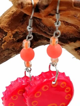 Bottle Cap Earring 016