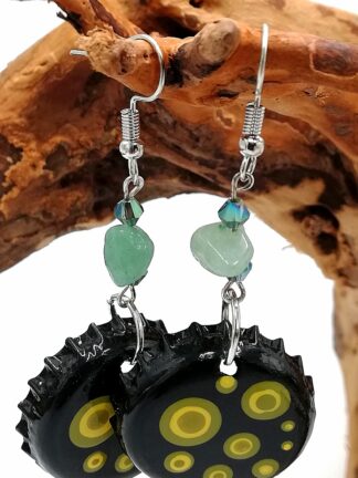Bottle Cap Earring 017