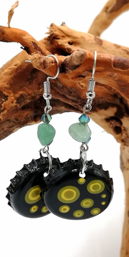 Bottle Cap Earring 017