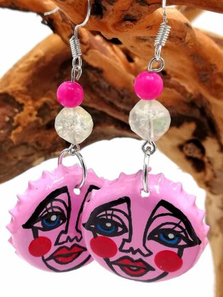 Bottle Cap Earring 020