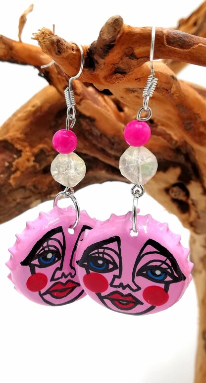 Bottle Cap Earring 020