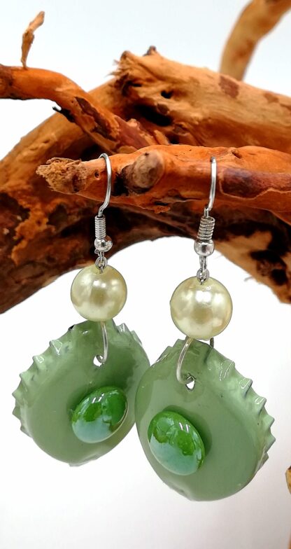 Bottle Cap Earring 042
