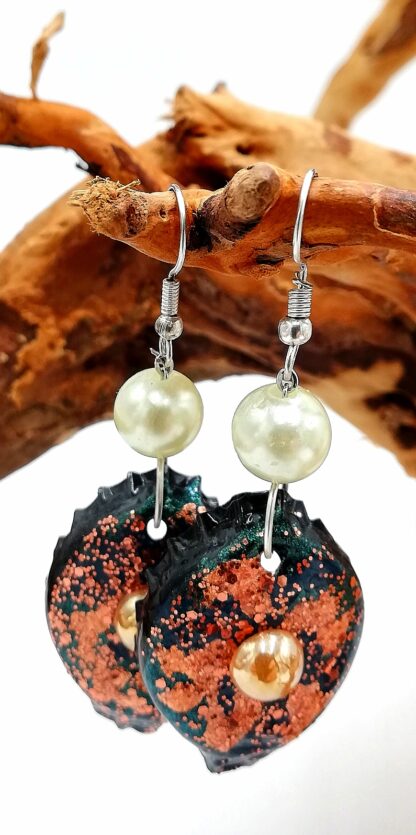 Bottle Cap Earring 051