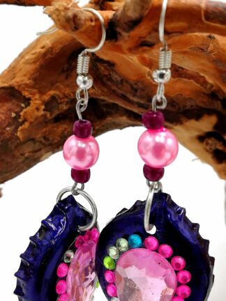 Bottle Cap Earring 054