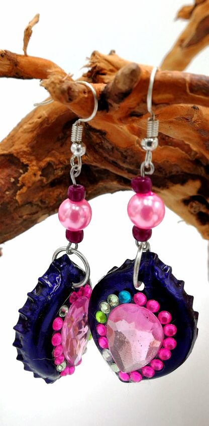 Bottle Cap Earring 054