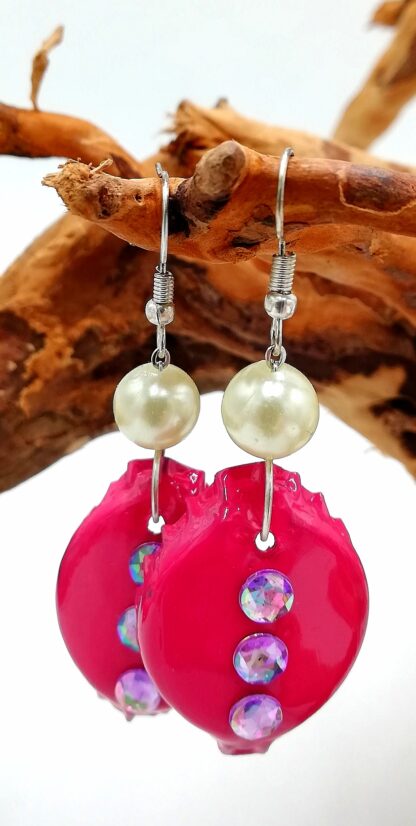Bottle Cap Earring 055