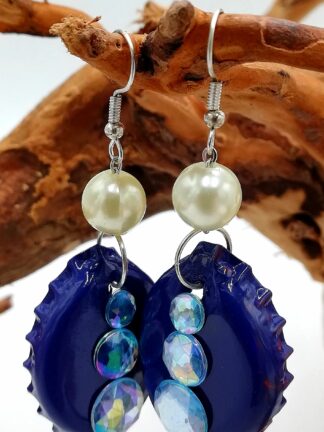 Bottle Cap Earring 058