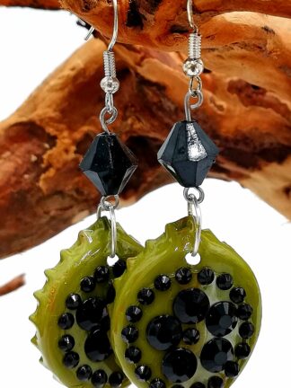 Bottle Cap Earring 060