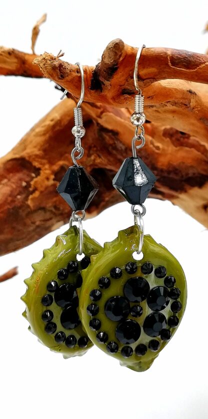 Bottle Cap Earring 060