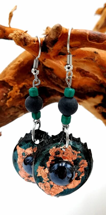 Bottle Cap Earring 063
