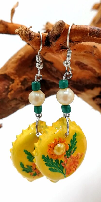 Bottle Cap Earring 068