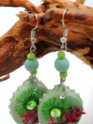 Bottle Cap Earring 069
