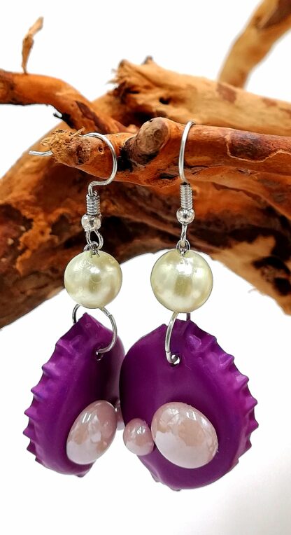 Bottle Cap Earring 071