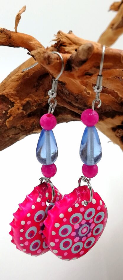 Bottle Cap Earring 073