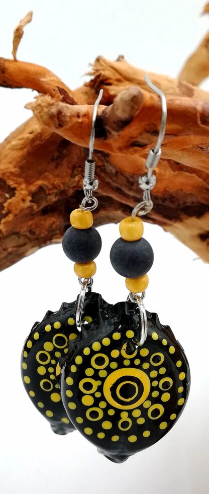 Bottle Cap Earring 074