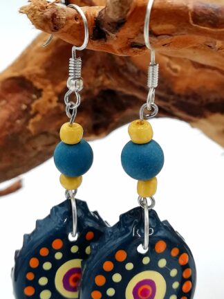 Bottle Cap Earring 077