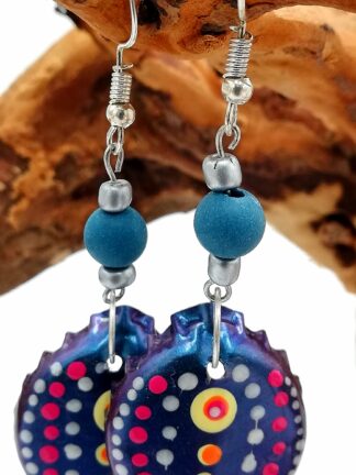 Bottle Cap Earring 079