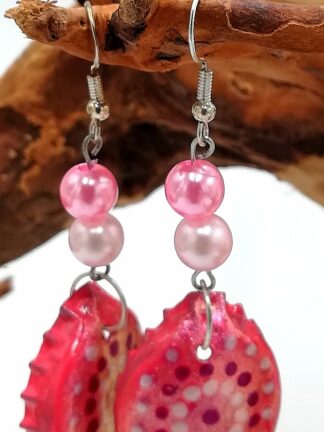 Bottle Cap Earring 082