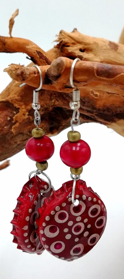 Bottle Cap Earring 083
