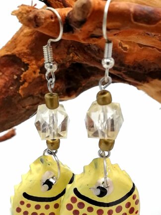 Bottle Cap Earring 084