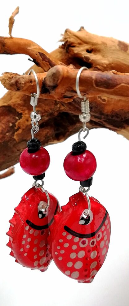 Bottle Cap Earring 085