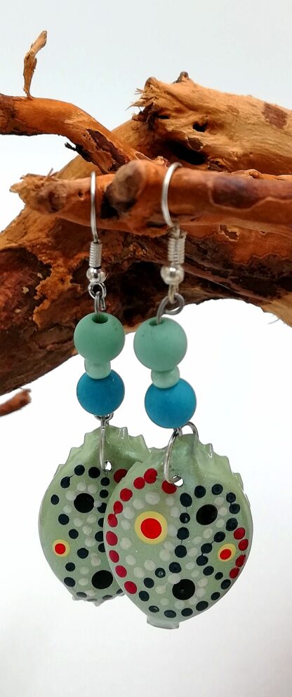 Bottle Cap Earring 087