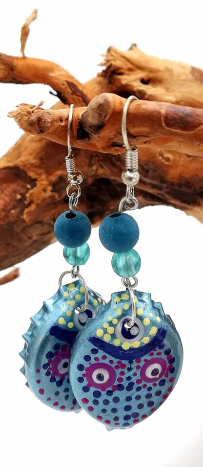 Bottle Cap Earring 090