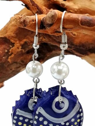 Bottle Cap Earring 092