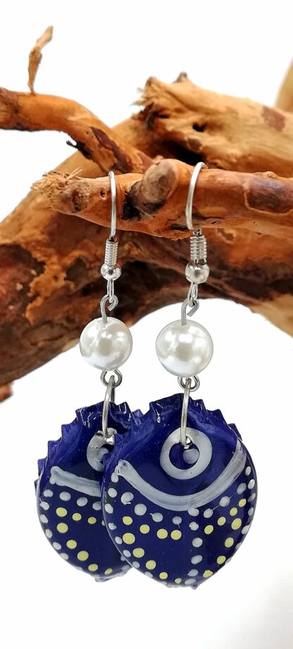 Bottle Cap Earring 092
