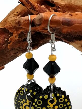 Bottle Cap Earring 093
