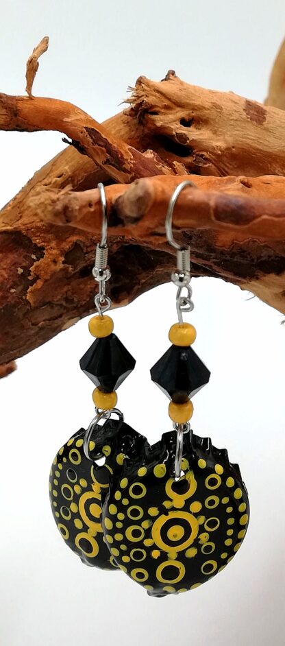 Bottle Cap Earring 093