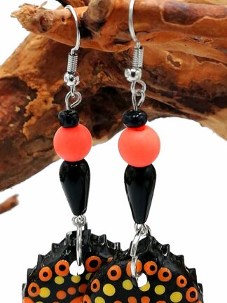 Bottle Cap Earring 095