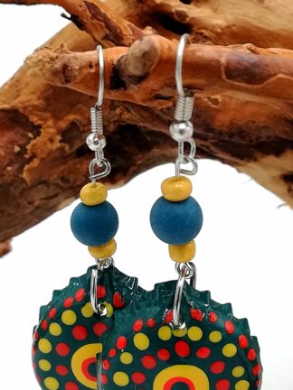 Bottle Cap Earring 097