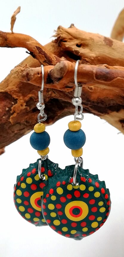 Bottle Cap Earring 097