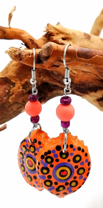 Bottle Cap Earring 098